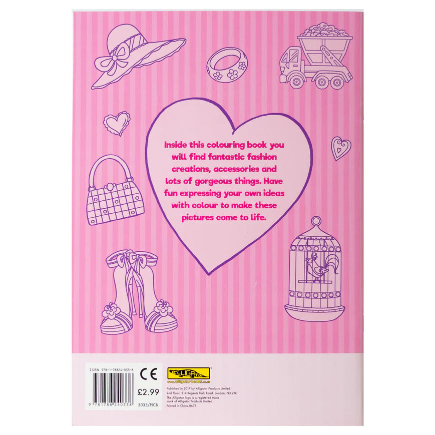 The Fantastic Pink Colouring Book