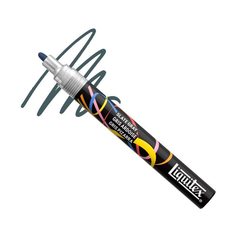 Liquitex Marker 2mm - Slate Grey