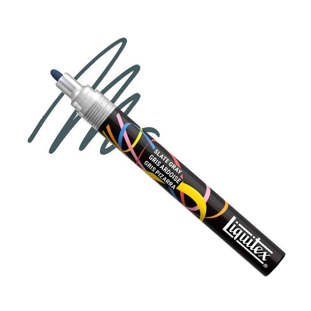 Liquitex Marker 2mm - Slate Grey