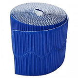 Bordette Scalloped - Royal Blue 57mm x 15m