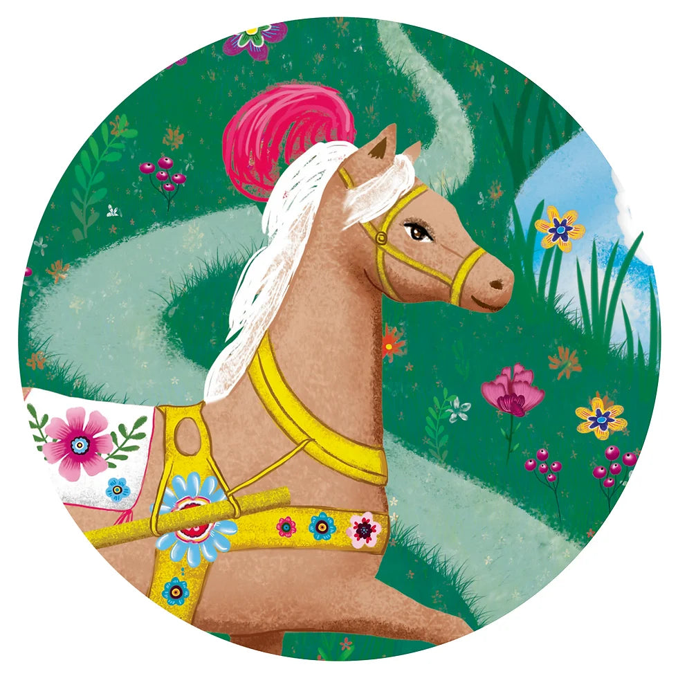 Djeco Elises Carriage Kids Jigsaw Puzzle 54 Pieces