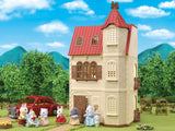 Sylvanian Red Roof Tower Home Gift Set