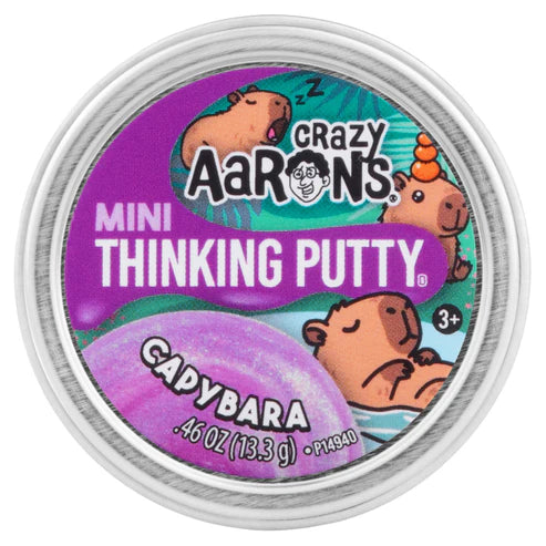 Crazy Aaron's Thinking Putty Mini Tin - Capybara