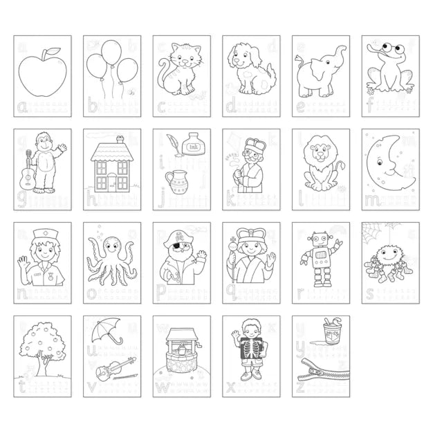Orchard Toys ABC Colouring Book