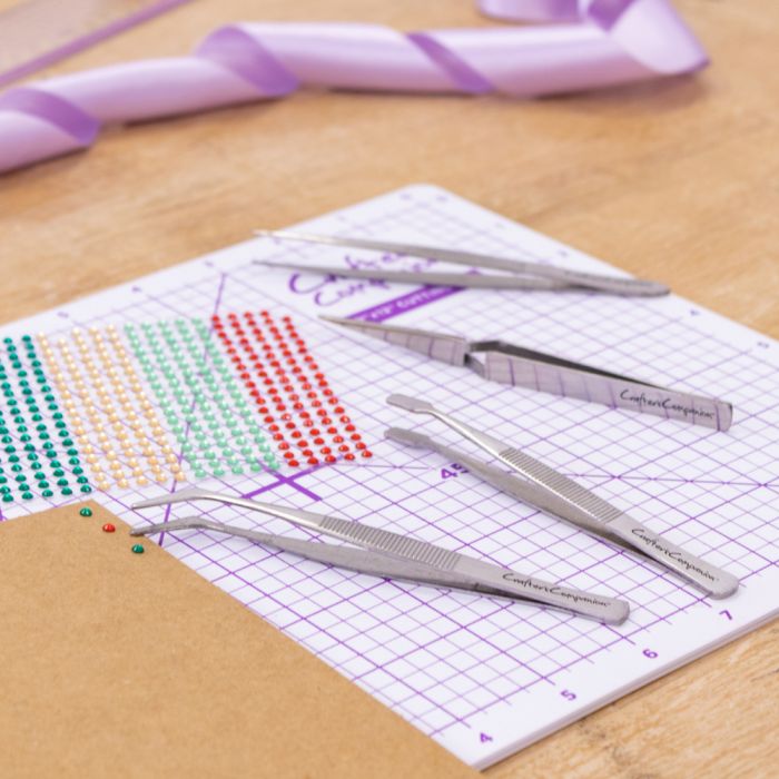 Crafters Companion - Precision Tweezers (4PC)