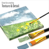 Folkart Brush Set - Artist Variety Set (10 Pcs)