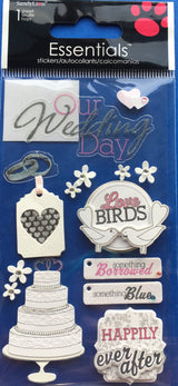 Essentials Large Stickers - Wedding Day Stickers