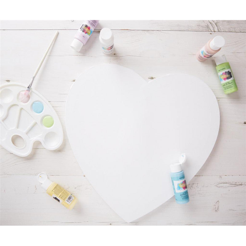 Heart Canvas 40cm - 380gsm