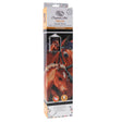 Crystal Art Scroll Kit 40x50cm - Chestnut Mares