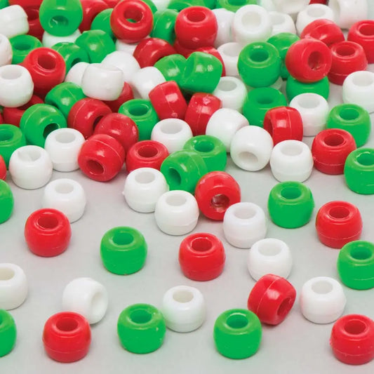 Christmas Beads Value Pack (Pack of 500)