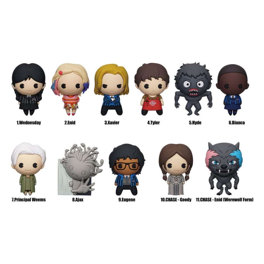 Wednesday Bag Clips (Series 1)