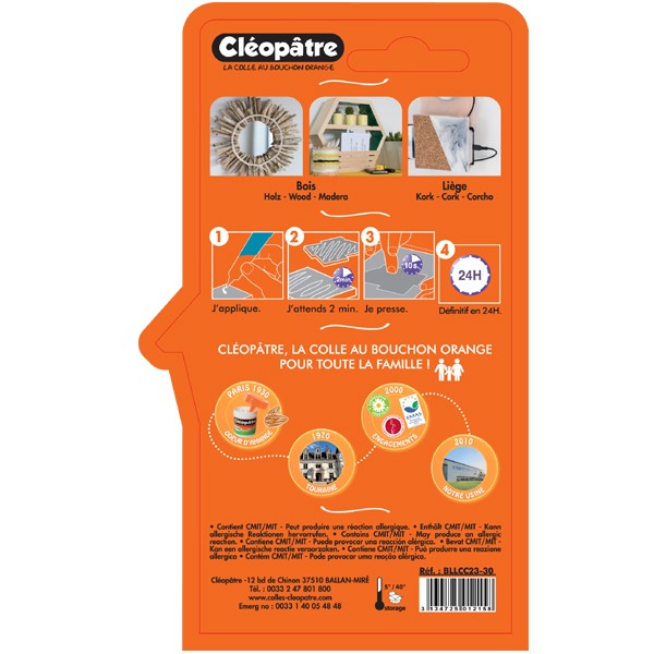 Cleopatre Wood Glue 30g
