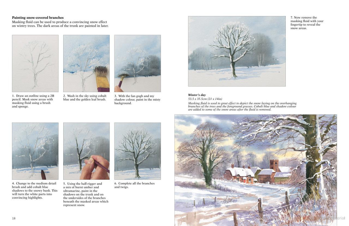 Painting Watercolour Trees the Easy Way Book