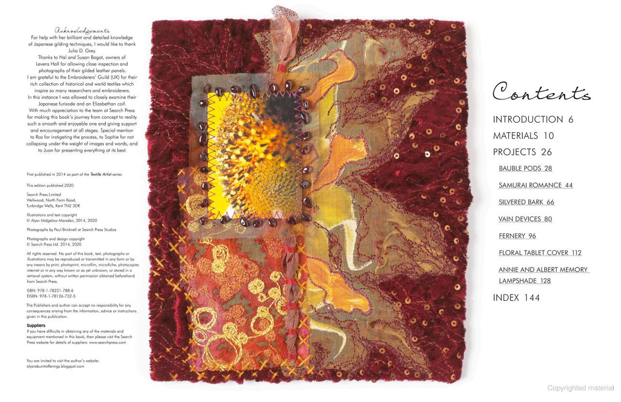 Stitch Fibre Metal & Mixed Media Book