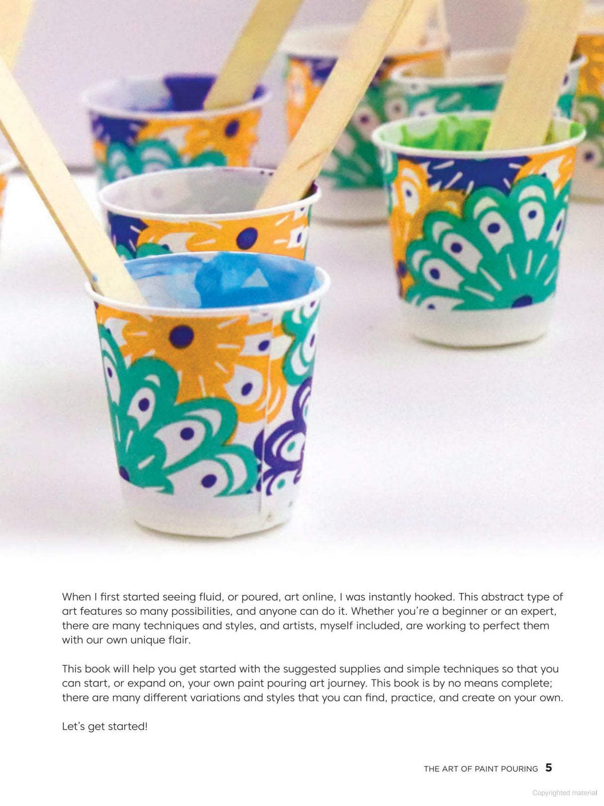 The Art of Paint Pouring Book