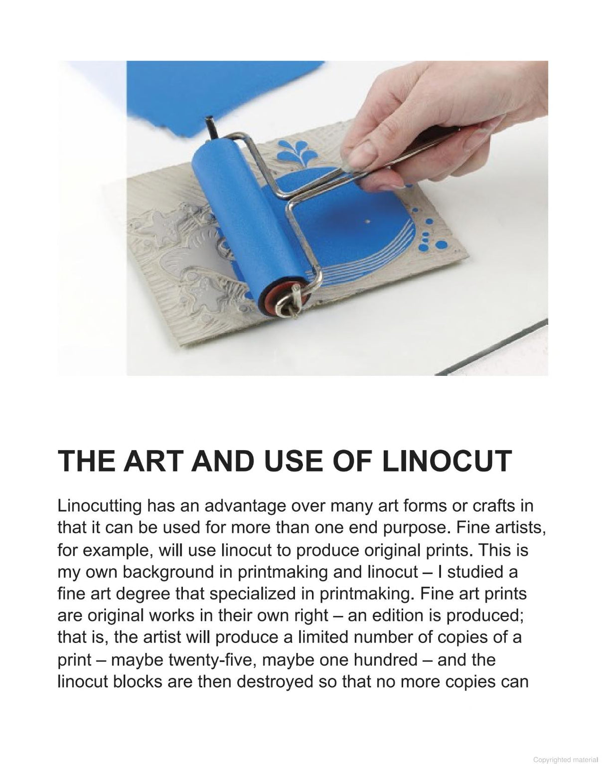 Beginners Guide To Linocut Book