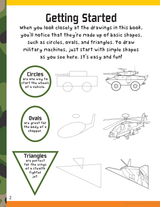 How To Draw Military Machines Book