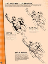 The Art of Comic Book Drawing Book