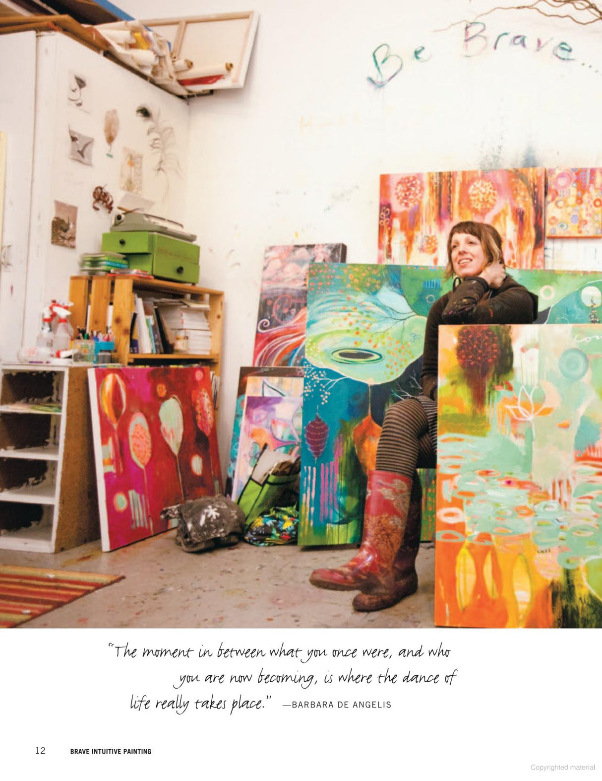 Brave Intuitive Painting Book