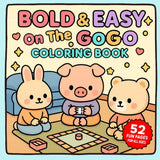 Bold & Easy: On The GoGo Colouring Book