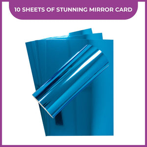 Crafters Companion A4 Luxury Cardstock Pack - Ice Blue