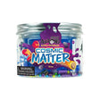 Jar of Crazy Aaron's Slim Charmer Cosmic Matter slime on a white background