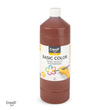 Creall Basic Colour Poster Paint 1000ml - Dark Brown