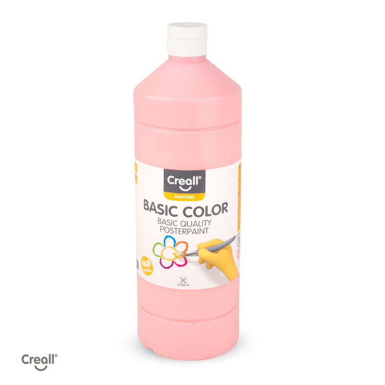 Creall Basic Colour Poster Paint 1000ml - Pink