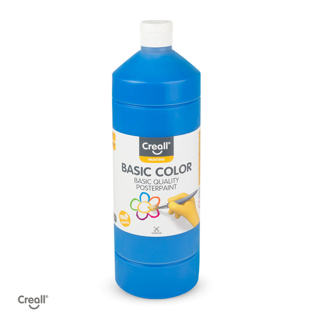 Creall Basic Colour Poster Paint 1000ml - Blue
