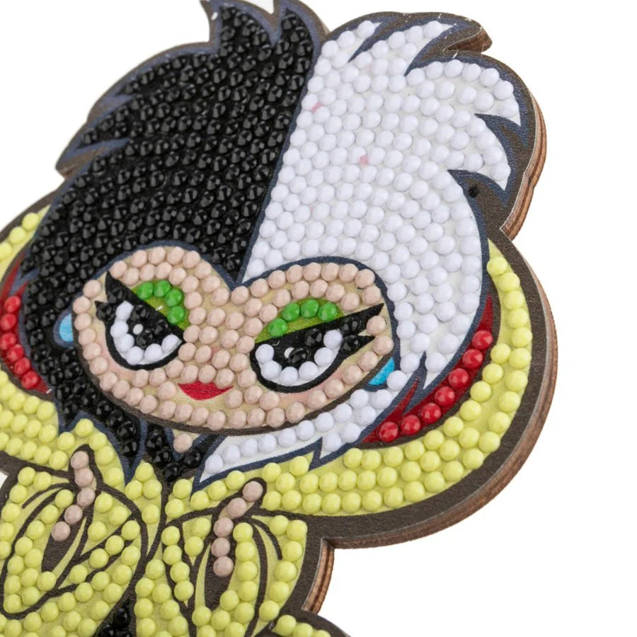Crystal Art Buddy - Disney Villains: Cruella
