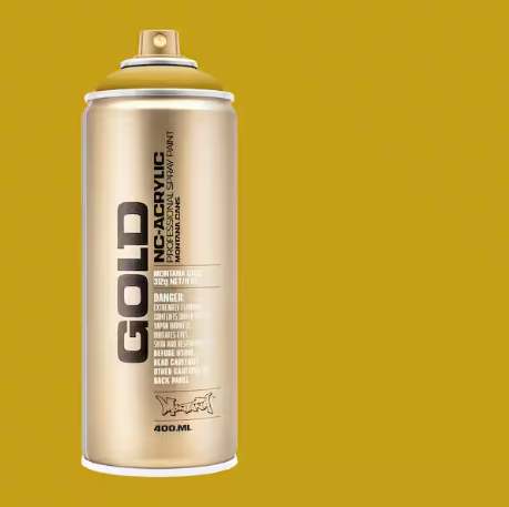 Montana GOLD Spray Paint 400ml - Curry (G1050)