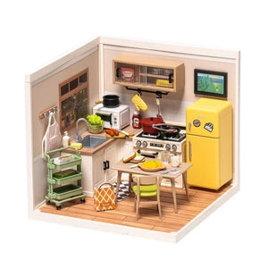 Rolife Happy Meals Kitchen DIY Miniature House