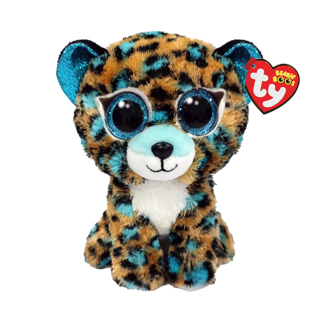 Ty Beanie Boos - Cobalt Blue Spotted Leopard