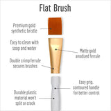 Folkart Brush Set - Artist Variety Set (10 Pcs)