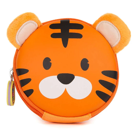 Boppi Tiny Trekker Keyring Pouch Coin Purse - Tiger