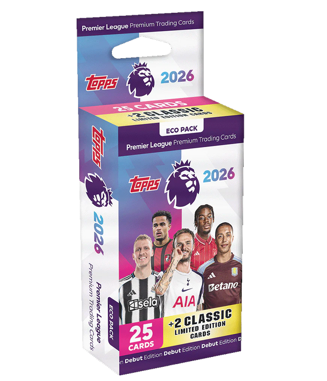 Match Attax Premier League 2026 Debut Edition - Eco Pack