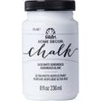 FolkArt Home Decor Chalk Acrylic Paint 236ml - White Adirondack
