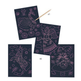 Djeco Scratch Art Kit - Wonderful World