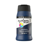 SYSTEM3 500ml Acrylic Paint - Prussian Blue Hue
