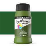 Daler-Rowney System 3 Acrylic 500 ml Jar Sap Green