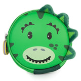 Boppi Tiny Trekker Kids Keyring Travel Pouch Coin Purse - Dinosaur