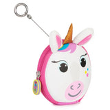 Boppi Tiny Trekker Kids Keyring Travel Pouch Coin Purse - Unicorn