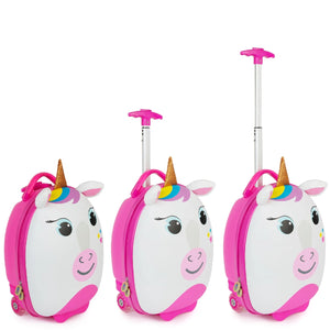 Boppi Tiny Trekker Kids Luggage Travel Suitcase Carry On Unicorn