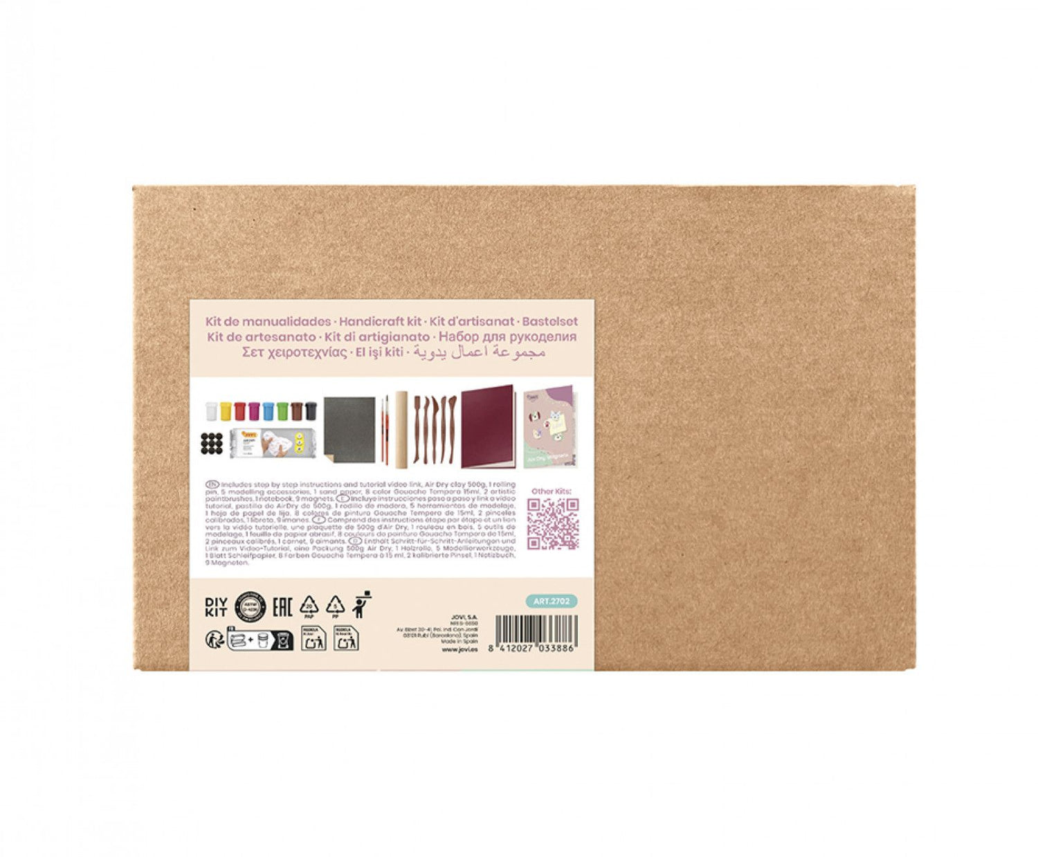 JOVI DIY Craft Kit - Air Dry Magnets