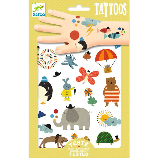 Djeco Pretty Little Things Temporary Tattoos - 2 Sheets