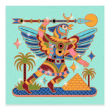Djeco Metallic Colouring - Animal Warriors