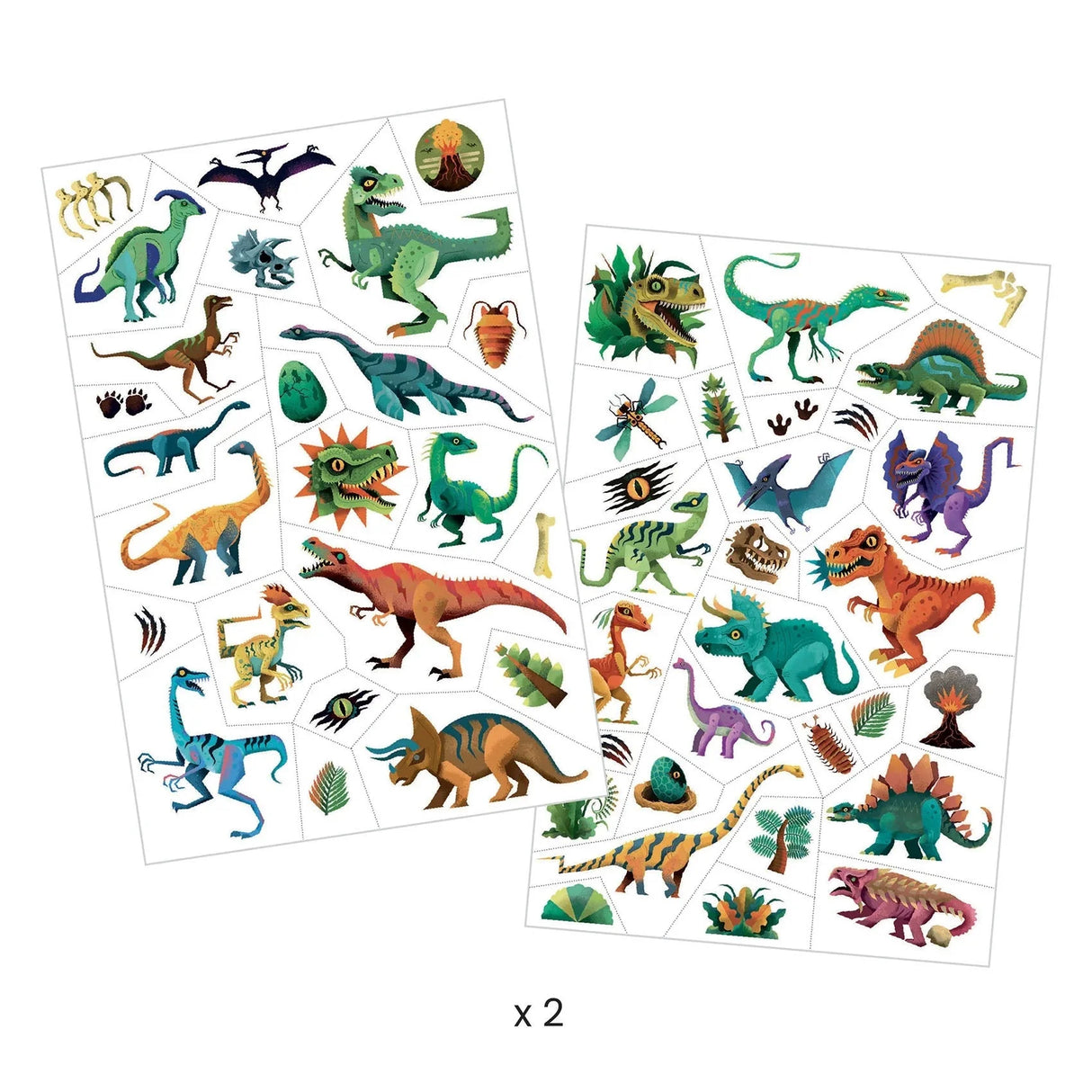 Djeco Temporary Tattoos Dinosaur Club