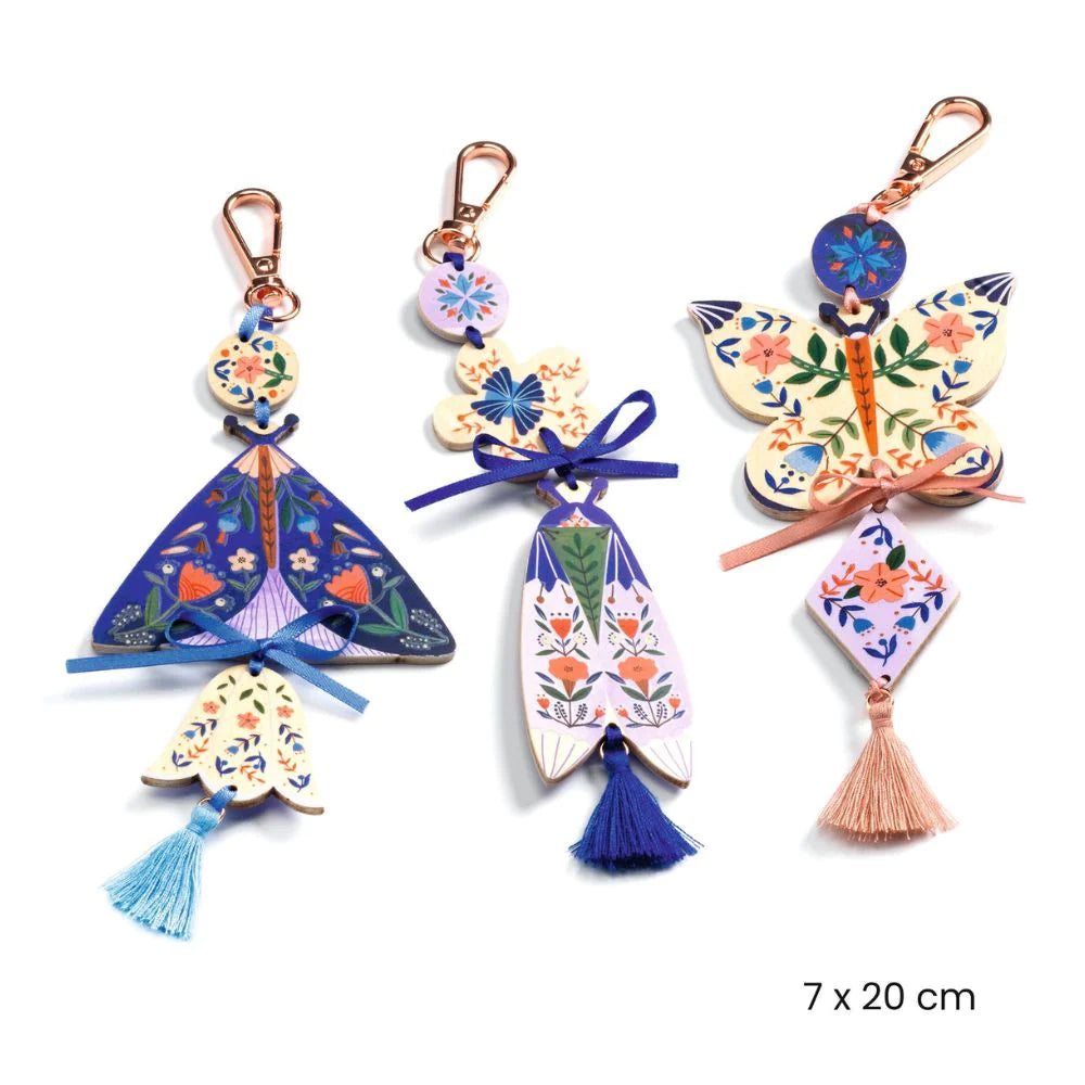 Djeco Do It Yourself - Butterfly Bag Charms