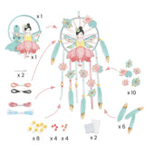 Djeco DIY Kit - Lotus Fairy Dreamcatcher