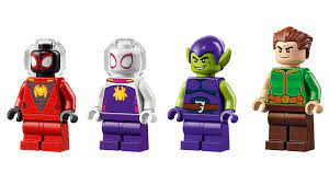 Lego Team Spidey at Green Goblins Lighthouse